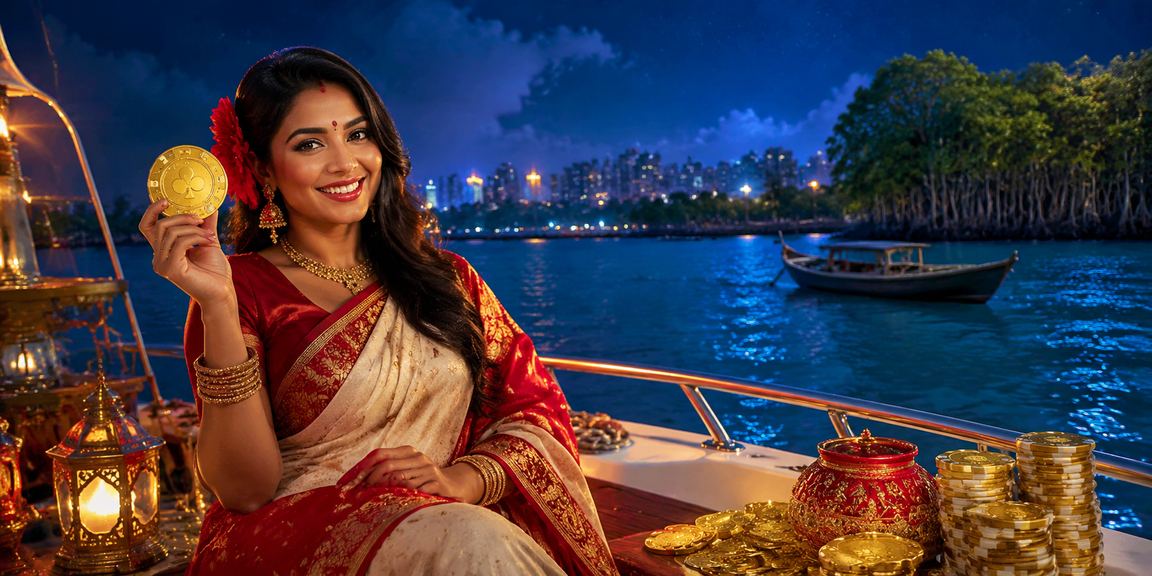 সুন্দরবনের প্রেক্ষাপটে বোনাস অফার পদচিহ্ন